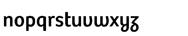 Bree Cyrillic Regular Font LOWERCASE