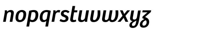 Bree Cyrillic Variable Oblique Font LOWERCASE