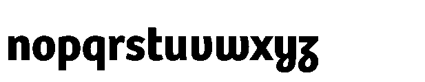 Bree Greek Bold Font LOWERCASE