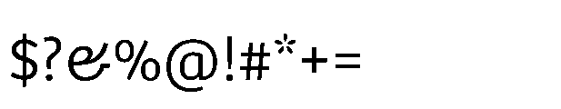 Bree Greek Light Font OTHER CHARS