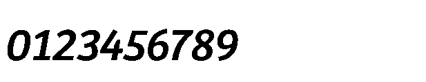 Bree Greek Regular Oblique Font OTHER CHARS
