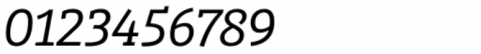 Bree Serif Light Italic Font OTHER CHARS