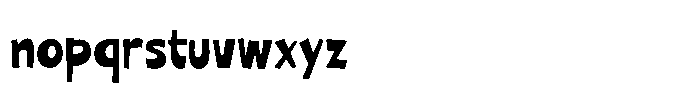 Brency Font LOWERCASE