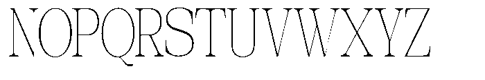 Brendast Grande Regular Font UPPERCASE