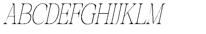 Brendast Grande Slant Font UPPERCASE