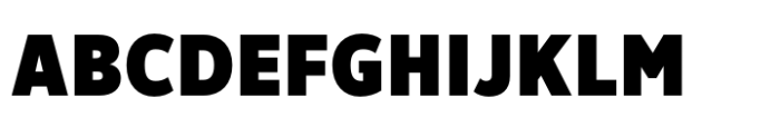 Breno Narrow Black Font UPPERCASE
