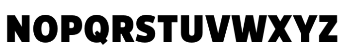 Breno Narrow Black Font UPPERCASE