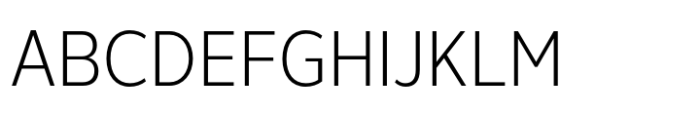 Breno Narrow Light Font UPPERCASE