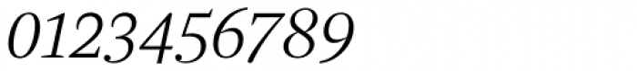 Brenta Thin Italic Font OTHER CHARS