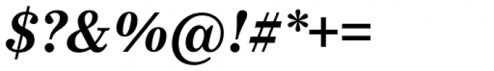 Bressay Bold Italic Font OTHER CHARS
