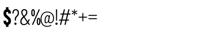Bressone Font OTHER CHARS