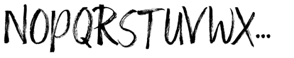Brestonk Regular Font UPPERCASE