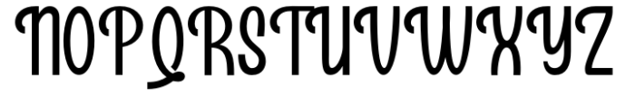 Bretanis Font UPPERCASE