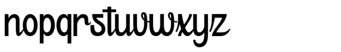 Bretanis Font LOWERCASE