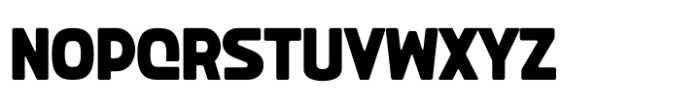 Bretico Round Font UPPERCASE