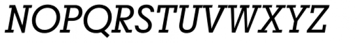 Breton Regular Italic Font UPPERCASE