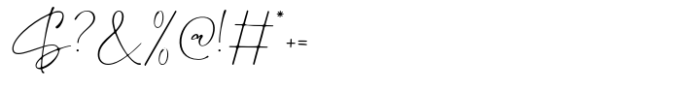 Bretya Font OTHER CHARS