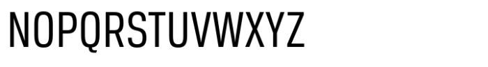 Breuer Condensed Regular Font UPPERCASE