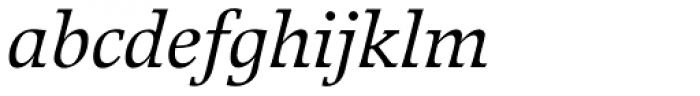 Breughel Italic Font LOWERCASE