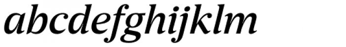 Breve News Medium Italic Font LOWERCASE