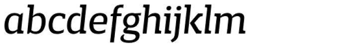 Breve Slab Title Book Italic Font LOWERCASE