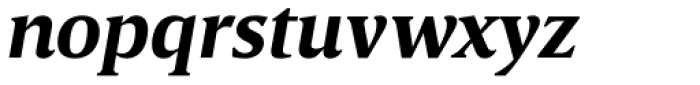 Breve Text Bold Italic Font LOWERCASE