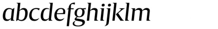 Breve Title Book Italic Font LOWERCASE