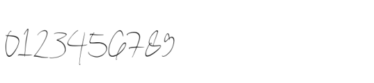 Brian Wiliam Signature Font OTHER CHARS