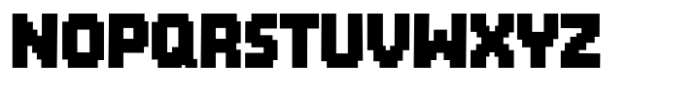 Brick Byte Regular Font UPPERCASE