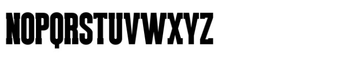 Brickford Extrabold Font UPPERCASE