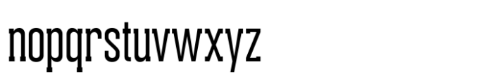 Brickford Regular Font LOWERCASE