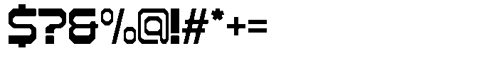 Brickto Font OTHER CHARS