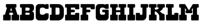 Bricktone Regular Font UPPERCASE