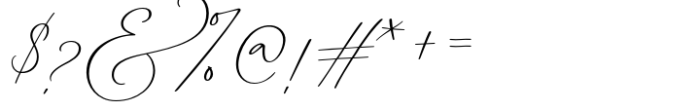 Bridal Routine Font OTHER CHARS