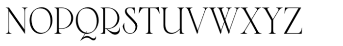 Bride Serif Regular Condensed Font UPPERCASE