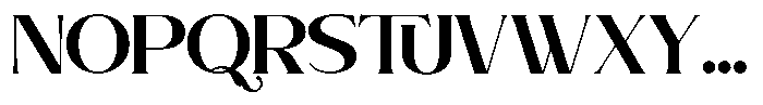 Brideside Bold Font UPPERCASE