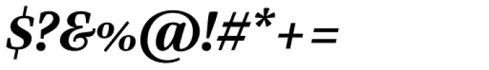 Bridge Text Bold Italic Font OTHER CHARS