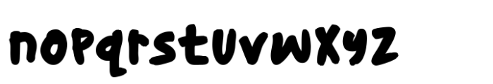 Bridge Trucker Font LOWERCASE