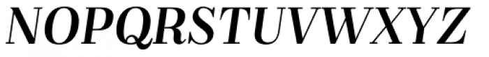 Bridone Book Italic Font UPPERCASE
