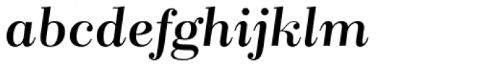 Bridone Book Italic Font LOWERCASE