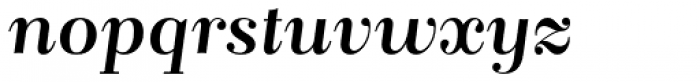 Bridone Book Italic Font LOWERCASE