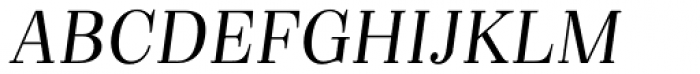 Bridone Light Italic Font UPPERCASE