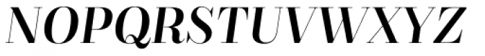 Bridone Titling Book Italic Font UPPERCASE
