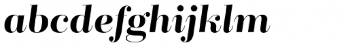 Bridone Titling Italic Font LOWERCASE