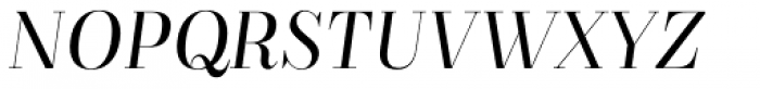 Bridone Titling Light Italic Font UPPERCASE