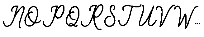 Brielle Font UPPERCASE