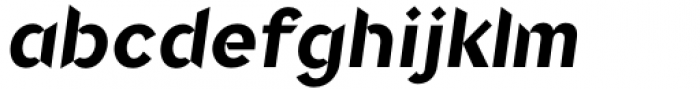 Briery Bold Oblique Font LOWERCASE