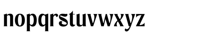 Briets Regular Font LOWERCASE