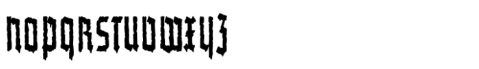 Brigada Terminal Black Font UPPERCASE