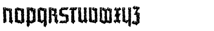 Brigada Terminal Fat Font UPPERCASE